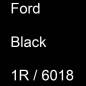Preview: Ford, Black, 1R / 6018.